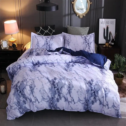 ZANOIU Marble Duvet Bedding Sets