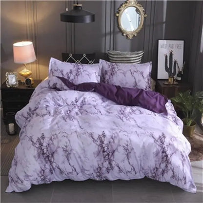 ZANOIU Marble Duvet Bedding Sets