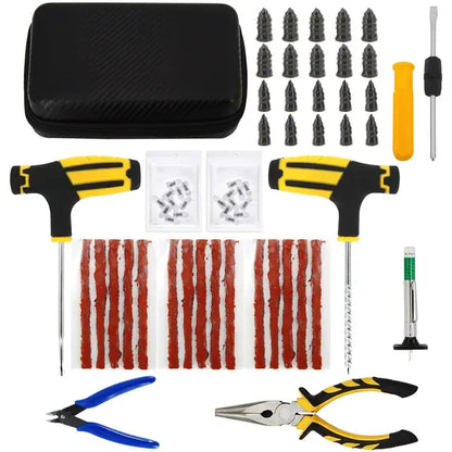 Car Tire Repair Tool Kit