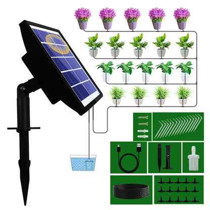 ZANOIU Solar Drip Irrigation Kit