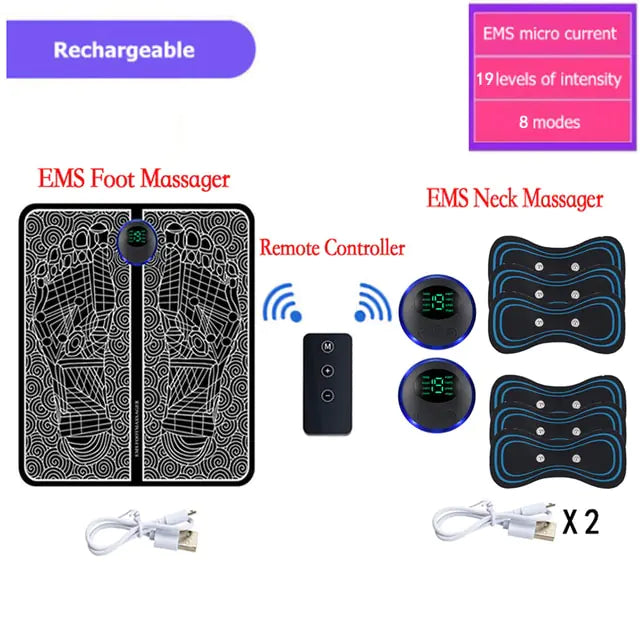 ZANOIU NanoTech Electric EMS Foot Massager