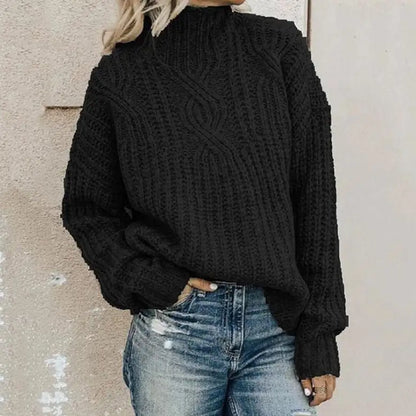 Plus Size Turtleneck Sweater