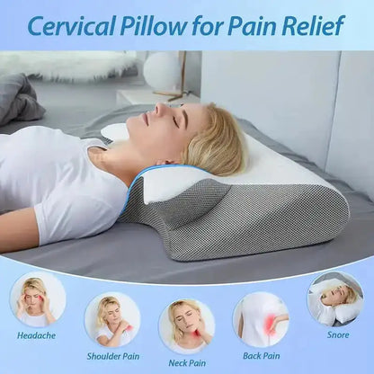 Ergonomic Memory Foam Pillow