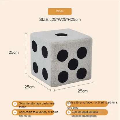 Hallway Pouf Creative Dice