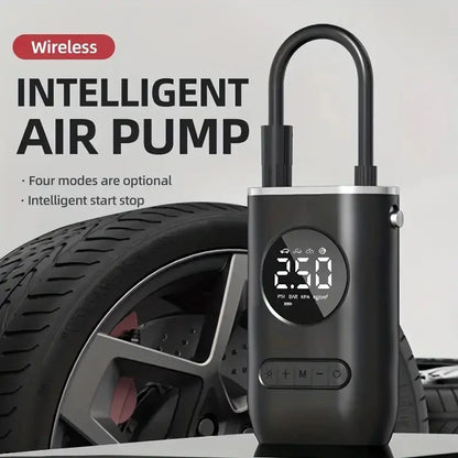 ZANOIU Electric Tire Pump Handheld Wireless Digital Display