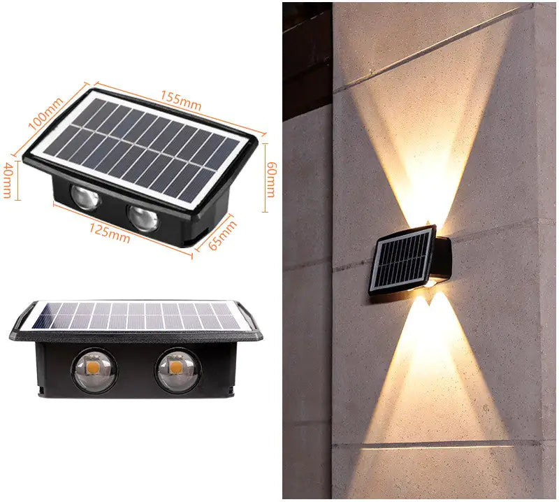 Solar Outdoor Wall Lights Waterproof