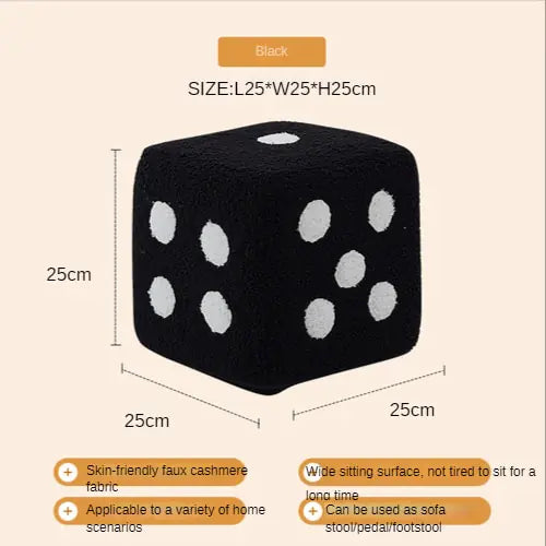 Hallway Pouf Creative Dice