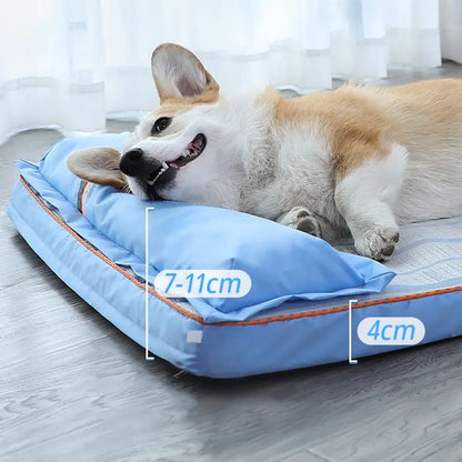 HOOPET Silk Summer Dog Bed Thick Mat