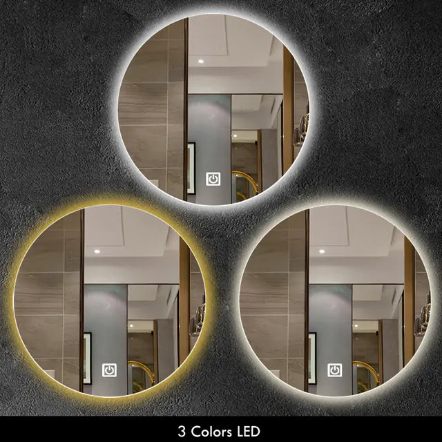 ZANOIU LED Bathroom Mirror Speaker