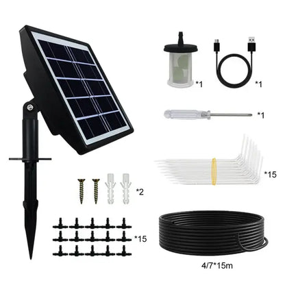 ZANOIU Solar Drip Irrigation Kit