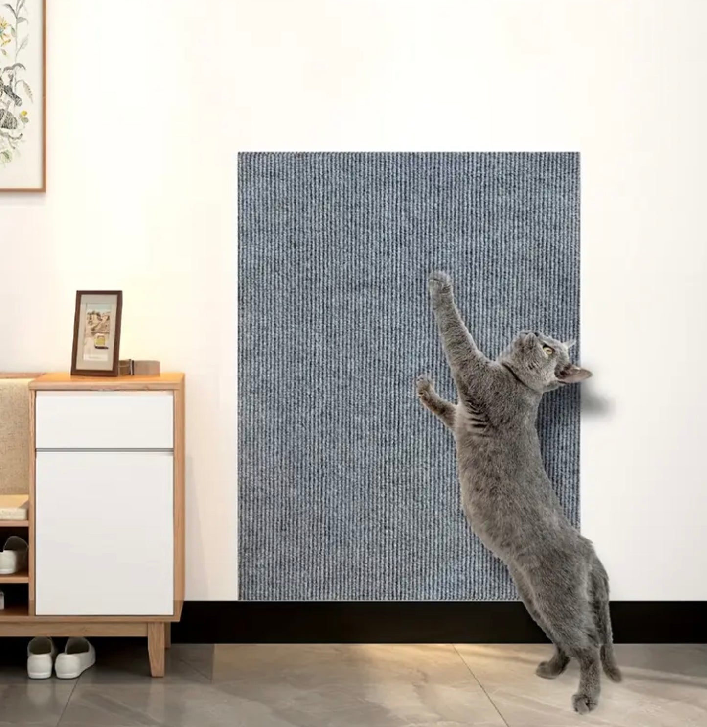 Customizable Self-Adhesive Cat Scratching Mat - 40cm x 200cm | Protects Furniture & Promotes Healthy Claws