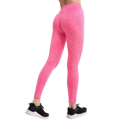 V-Waist Push Up Slim Leggings