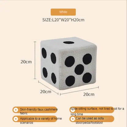 Hallway Pouf Creative Dice