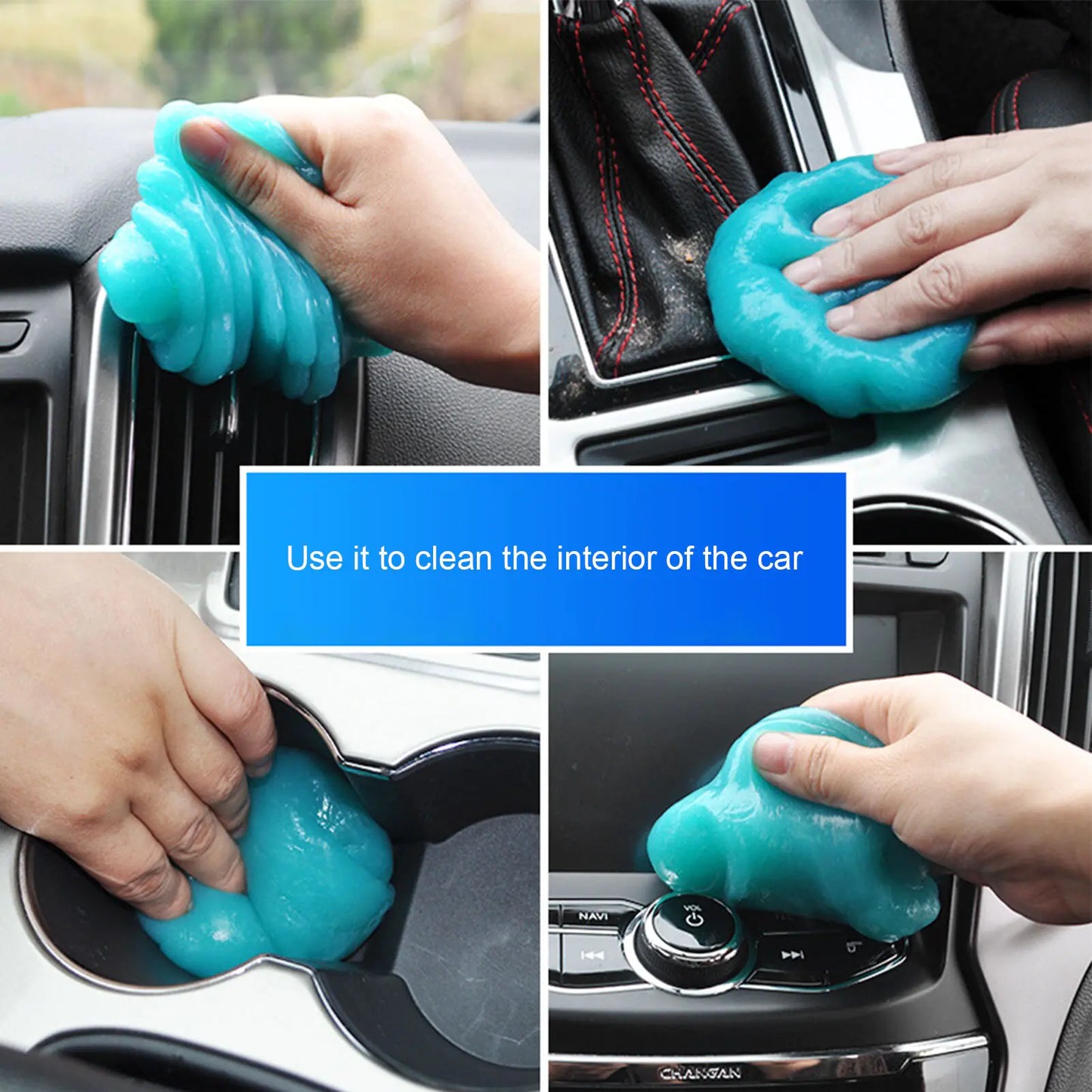 Universal Car Cleaning Gel for Detailing and Electronics