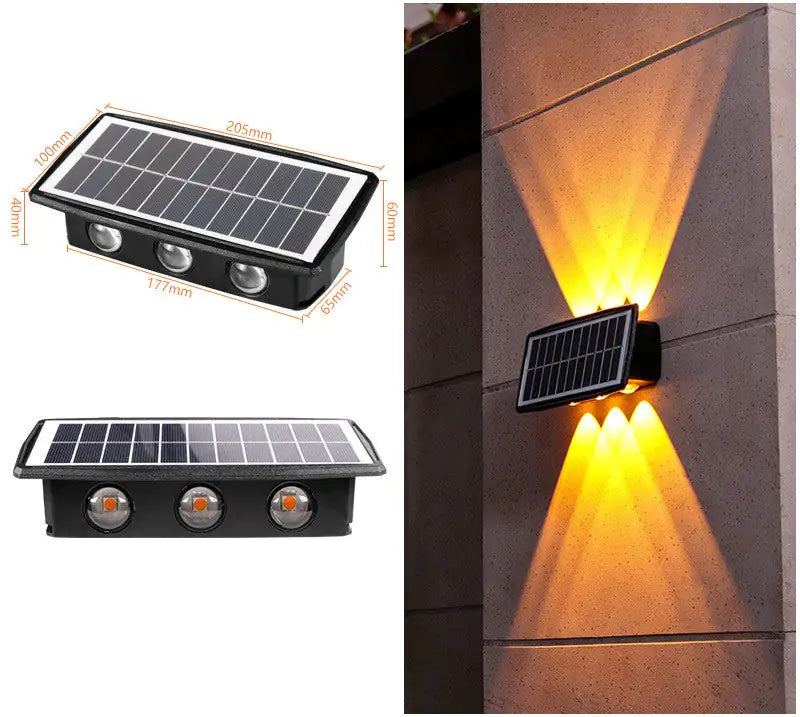 Solar Outdoor Wall Lights Waterproof