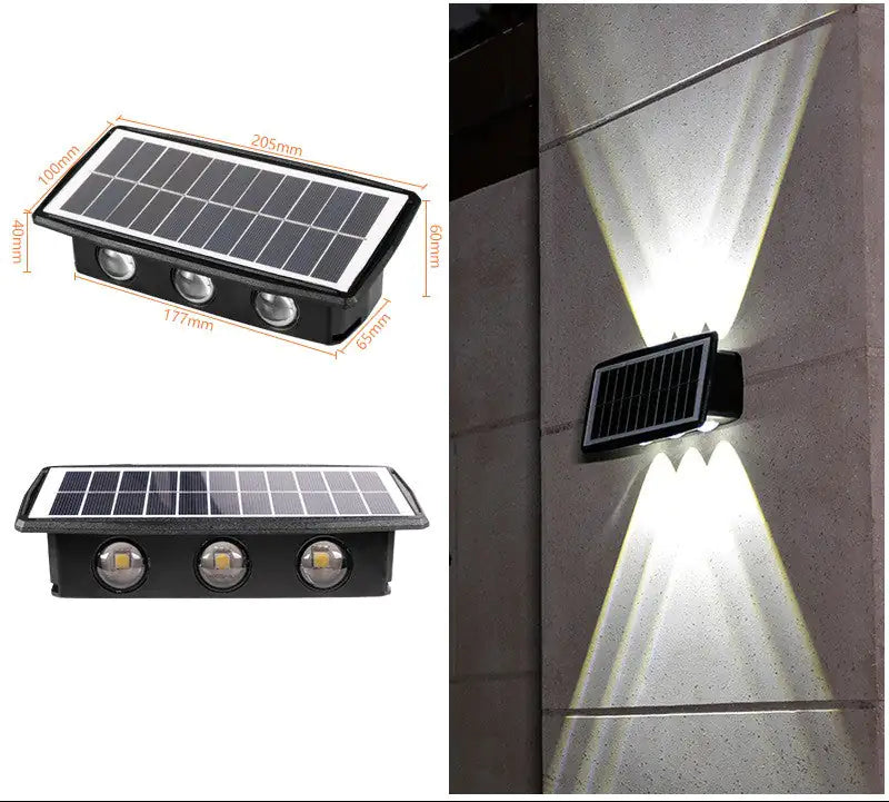 Solar Outdoor Wall Lights Waterproof