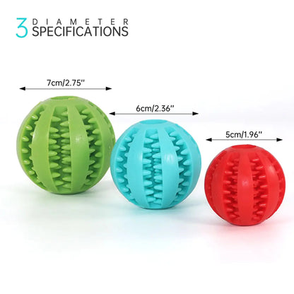 ZANOIU Rubber Balls Chewing Pet Toys