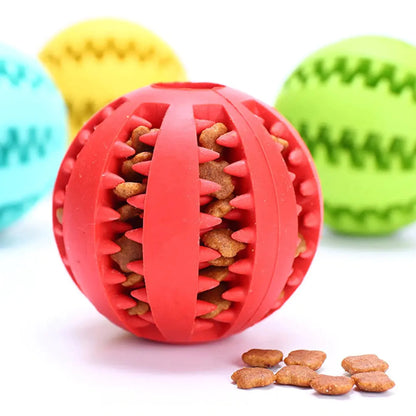 ZANOIU Rubber Balls Chewing Pet Toys