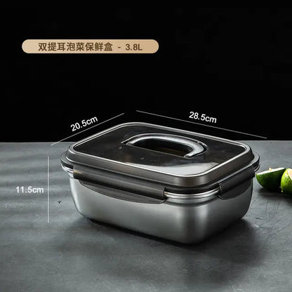 ZANOIU 304 Stainless Steel Fresh-Keeping Box