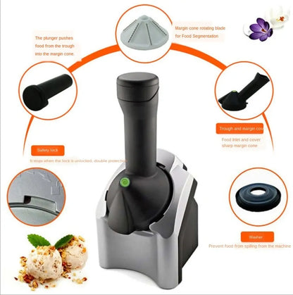 ZANOIU Frozen Fruit Machine Ice Cream Maker