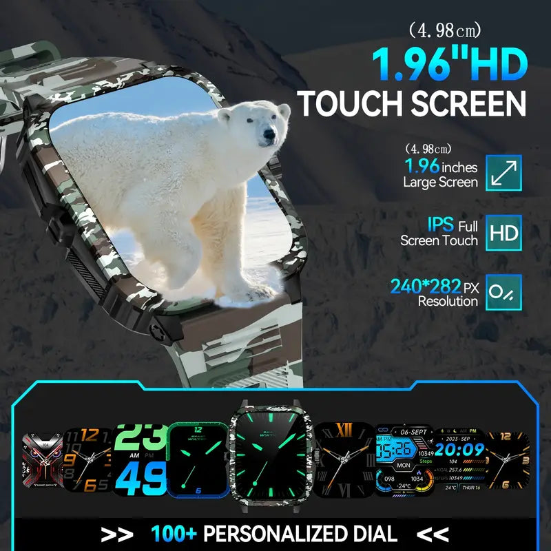 NextWrist™ Smart Watch 1.96-Inch Wireless 5.3