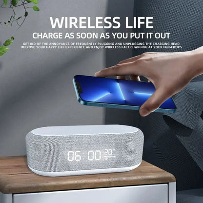 Wireless Alarm Clock Time With LED