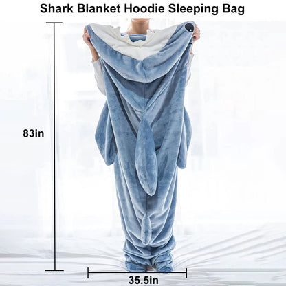 ZANOIU Shark Wearable Blanket