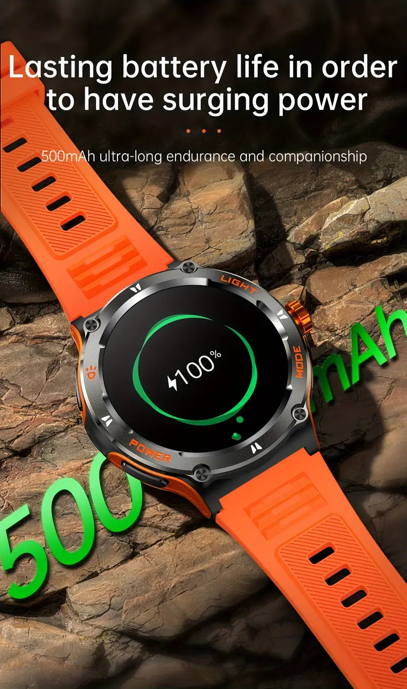 NextWrist™ Watch 3.89cm IPS Touch Screen – 100+ Sports Modes AI Voice Commands