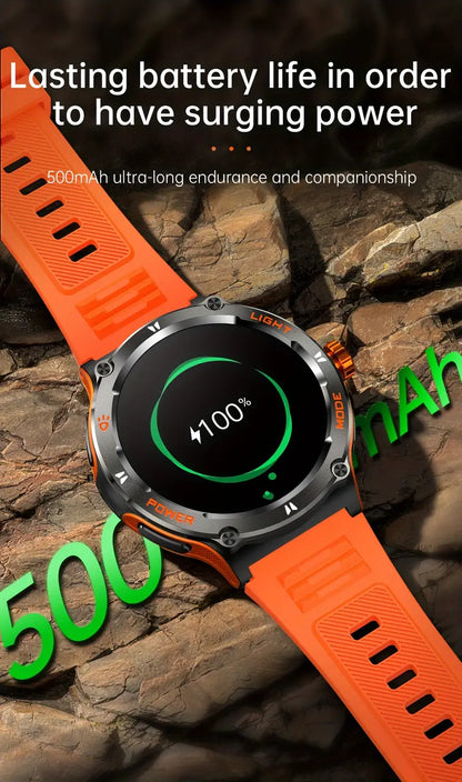 NextWrist™ Watch 3.89cm IPS Touch Screen – 100+ Sports Modes AI Voice Commands