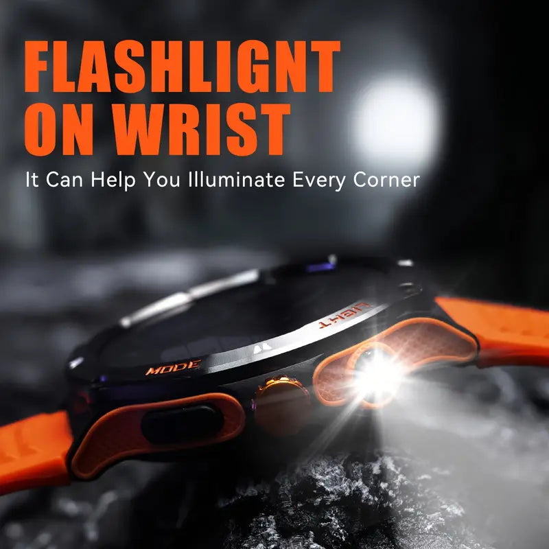 NextWrist™ Watch 3.89cm IPS Touch Screen – 100+ Sports Modes AI Voice Commands