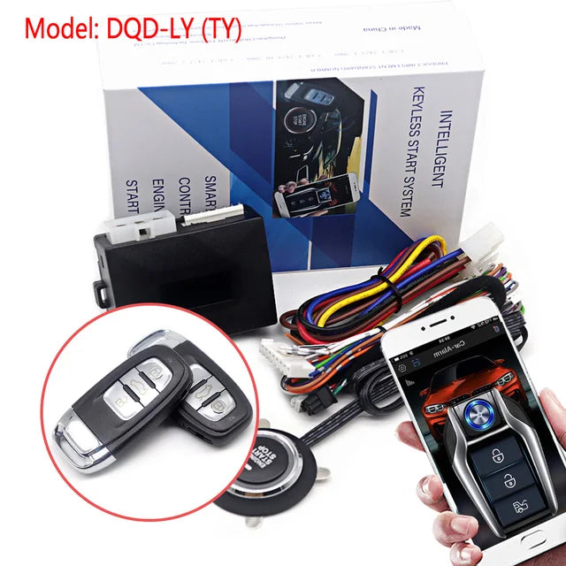 Universal Car Alarm Auto Start Stop System Remote Control