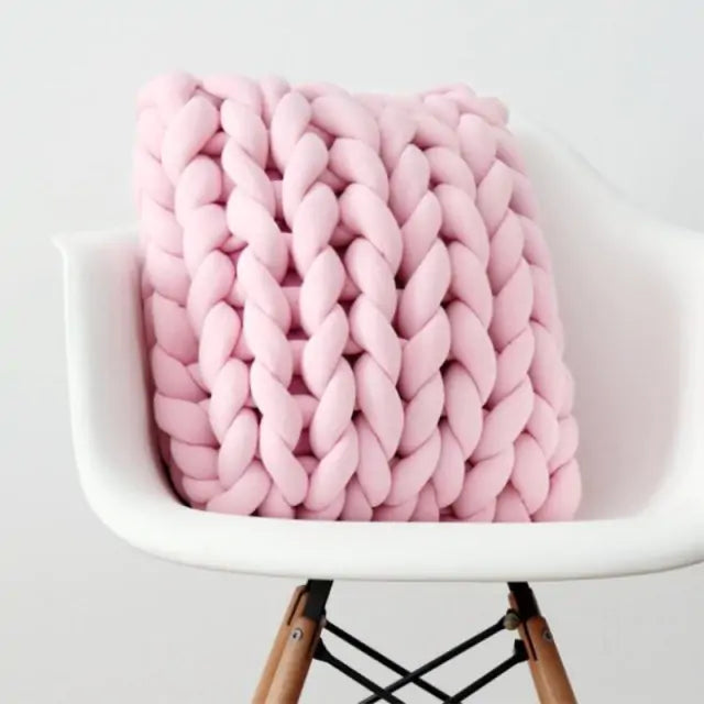 ZANOIU Handmade Wool Pillow