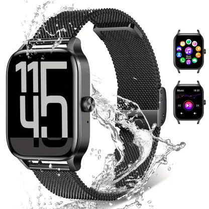 NextWrist™ 1.85" Watch AI Voice Assistant – Wireless Calling HD Touch Screen