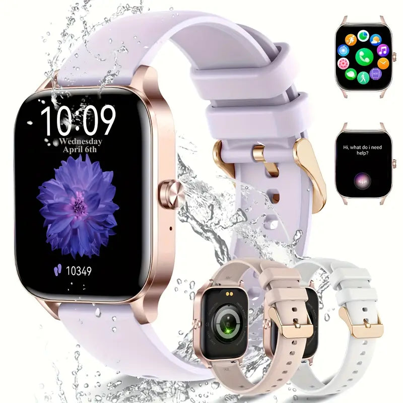 NextWrist™ 1.85" Watch AI Voice Assistant – Wireless Calling HD Touch Screen