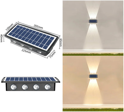 Solar Outdoor Wall Lights Waterproof