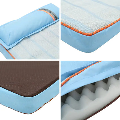 HOOPET Silk Summer Dog Bed Thick Mat