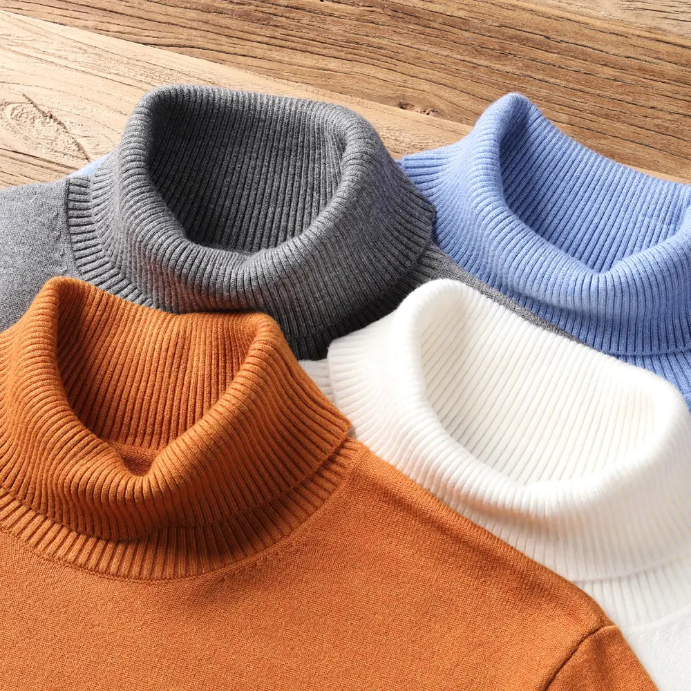 Business Turtleneck Sweater For Men