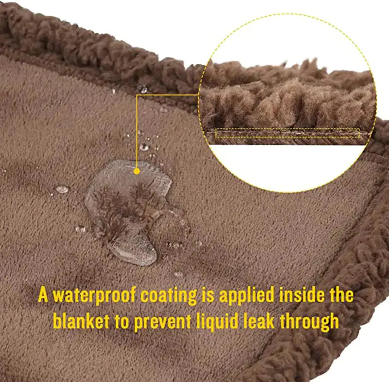 Waterproof Cuddle Blanket AntiBacterial