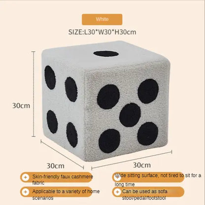 Hallway Pouf Creative Dice