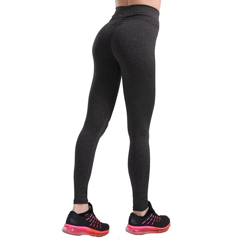 V-Waist Push Up Slim Leggings