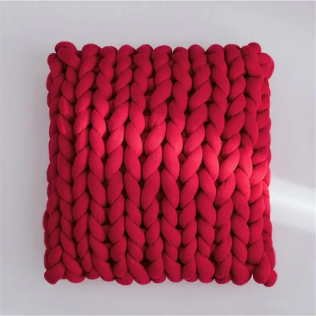 ZANOIU Handmade Wool Pillow