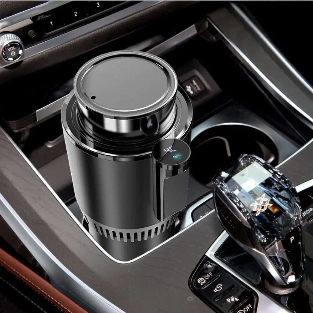 Intelligent Heating and Cooling Cup for Automobiles