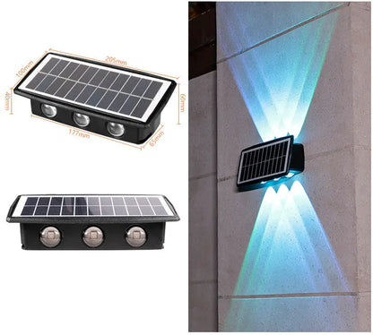 Solar Outdoor Wall Lights Waterproof