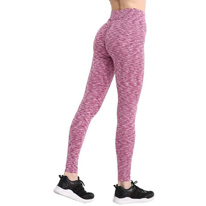 V-Waist Push Up Slim Leggings