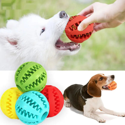 ZANOIU Rubber Balls Chewing Pet Toys