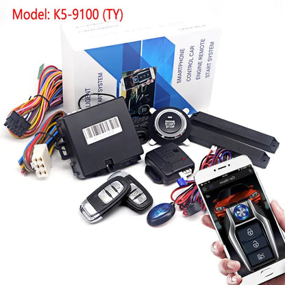 Universal Car Alarm Auto Start Stop System Remote Control