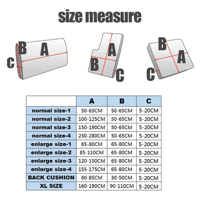 Waterproof Sofa Seat Cushion Cover