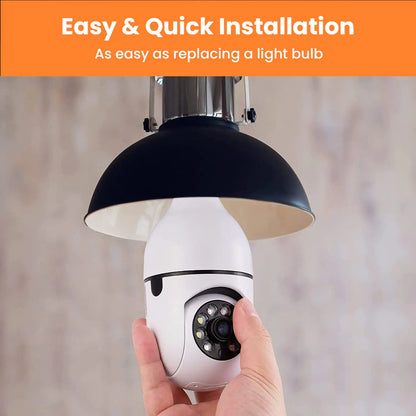 ZANOIU 1080P Light Bulb Spy Camera