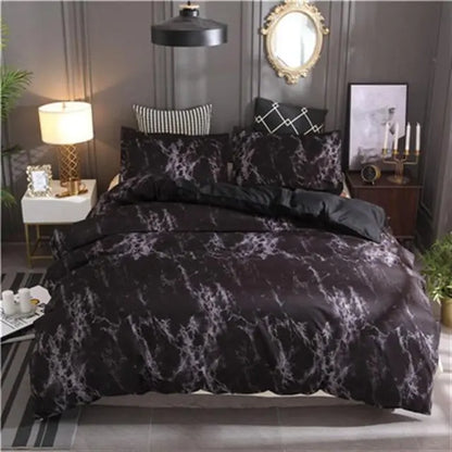 ZANOIU Marble Duvet Bedding Sets