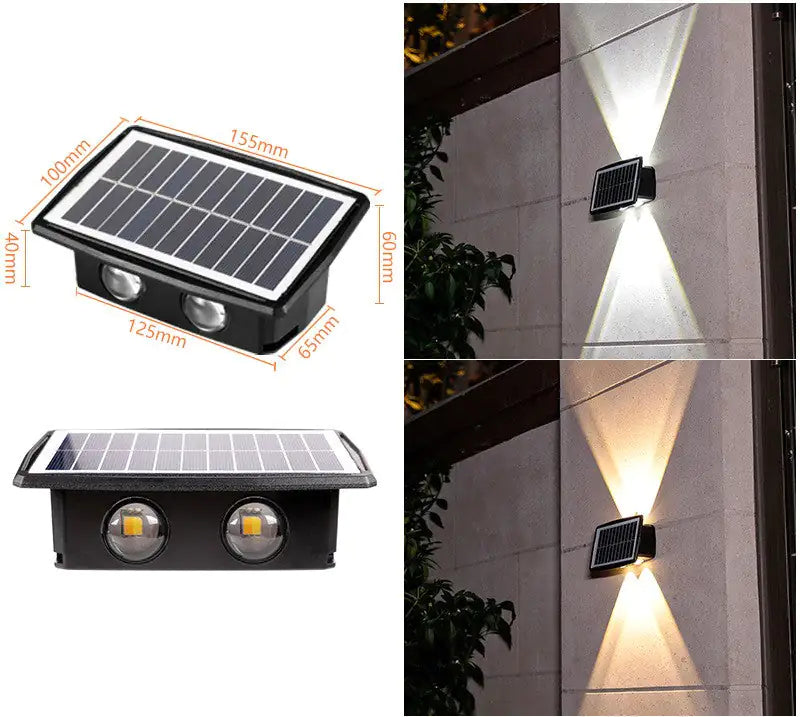 Solar Outdoor Wall Lights Waterproof